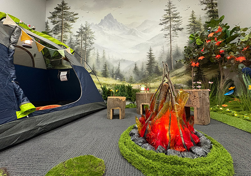 Inside-campfire-1 Betta Days kids campfire room